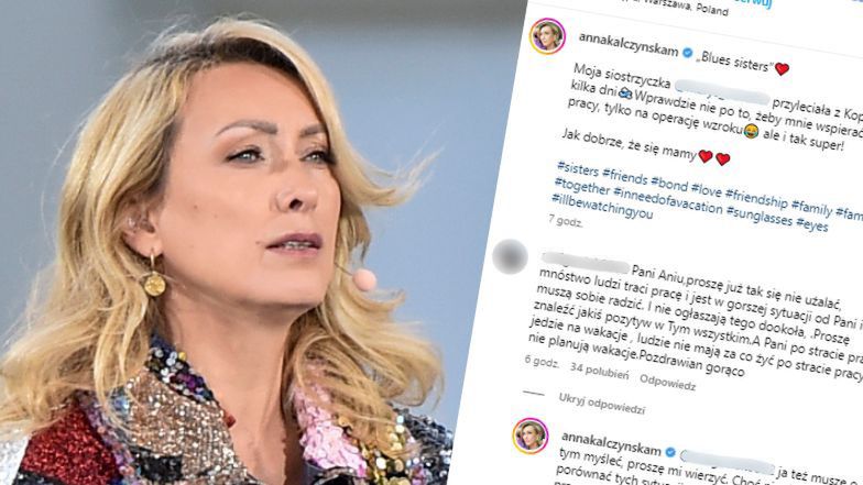 Anna Kalczyńska reaguje na zaczepkę fanki