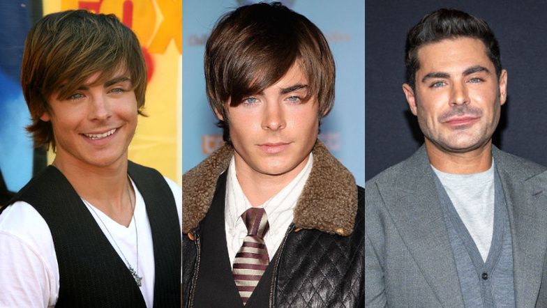 Tak się zmieniał Efron