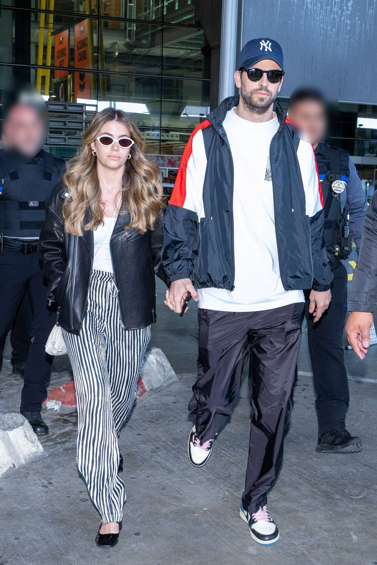 Gerard Pique with Clara Chia Marti