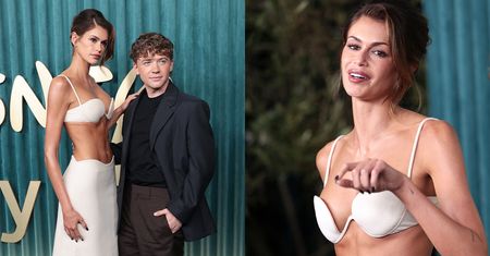 Urodziwa Kaia Gerber eksponuje UMIĘŚNIONY brzuch na imprezie po gali Emmy. Wygląda jak milion dolarów? (ZDJĘCIA)