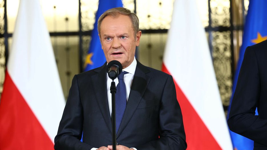 O?wiadczenie lider�w partii opozycyjnych
24.10.2023 Warszawa Oswiadczenie liderow opozycji Przewodniczacego Platformy Obywatelskiej - Donalda Tuska, Przewodniczacego Polska 2050 - Szymona Holowni, Prezesa Polskiego Stronnictwa Ludowego - Wladys?awa Kosiniaka-Kamysza i Przewodniczacego Nowej Lewicy - Wlodzimierza Czarzastego przed konsultacjami z prezydentem po wyborach parlamentarnych na temat tworzenia nowego rzadu
 fot Andrzej Iwanczuk/REPORTER
n/z: , Donald Tusk,
Andrzej Iwanczuk/REPORTER