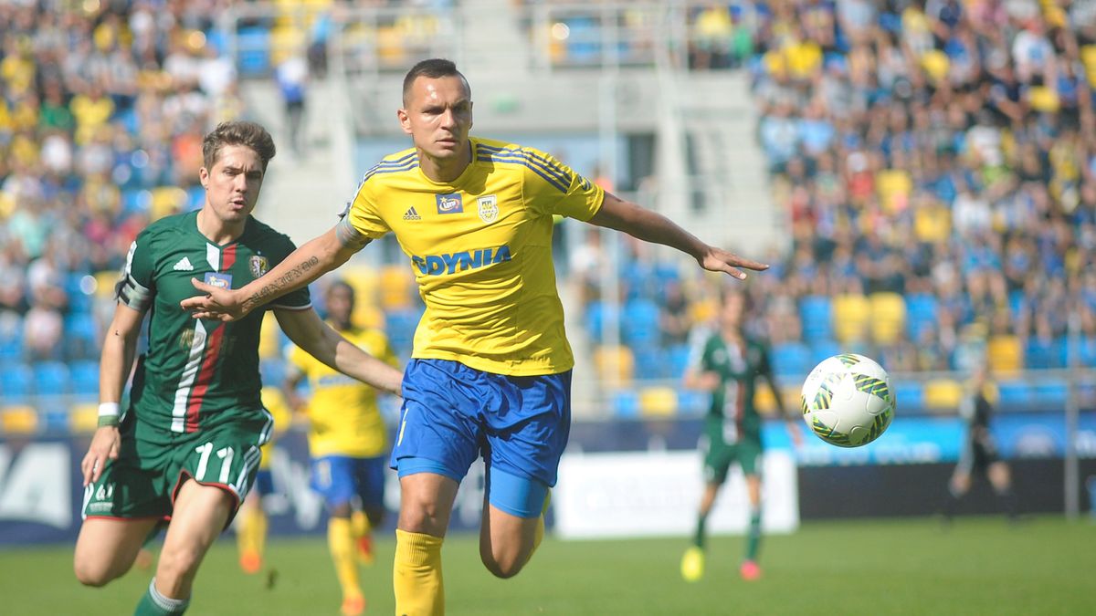 PAP/EPA / PAP/Dominik Kulaszewicz / Benco Mervo (po lewej) i Dawid Sołdecki (po prawej)