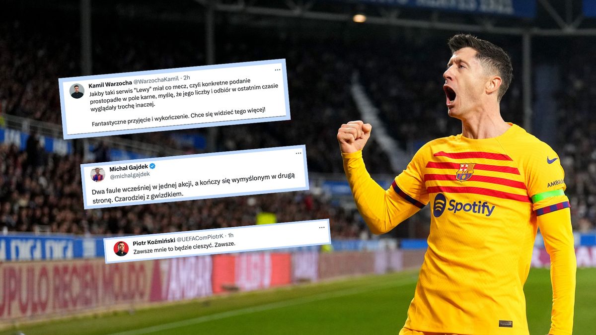 Getty Images / Robert Lewandowski znowu strzela