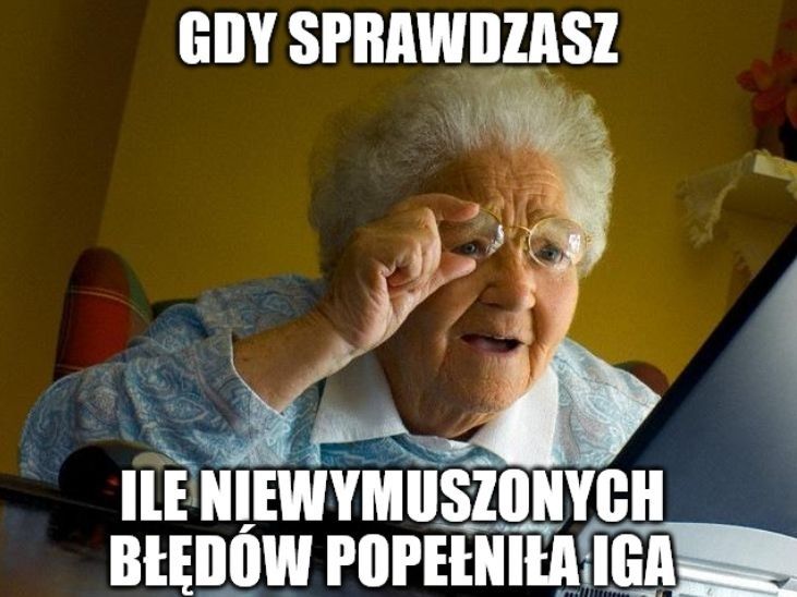 Uśmiejesz się do łez. Memy po wygranej Igi Świątek