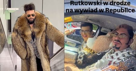 Krzysztof Rutkowski pokazał się w FUTRZE. Bezlitośni internauci ruszyli z MEMAMI
