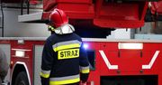Horror w gminie Zagnańsk. Podpalił własny dom. Poważne poparzenia ojca, córki i dziecka