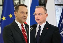 "Pan prezydent chyba nie doczytał". Sikorski odpowiada Dudzie