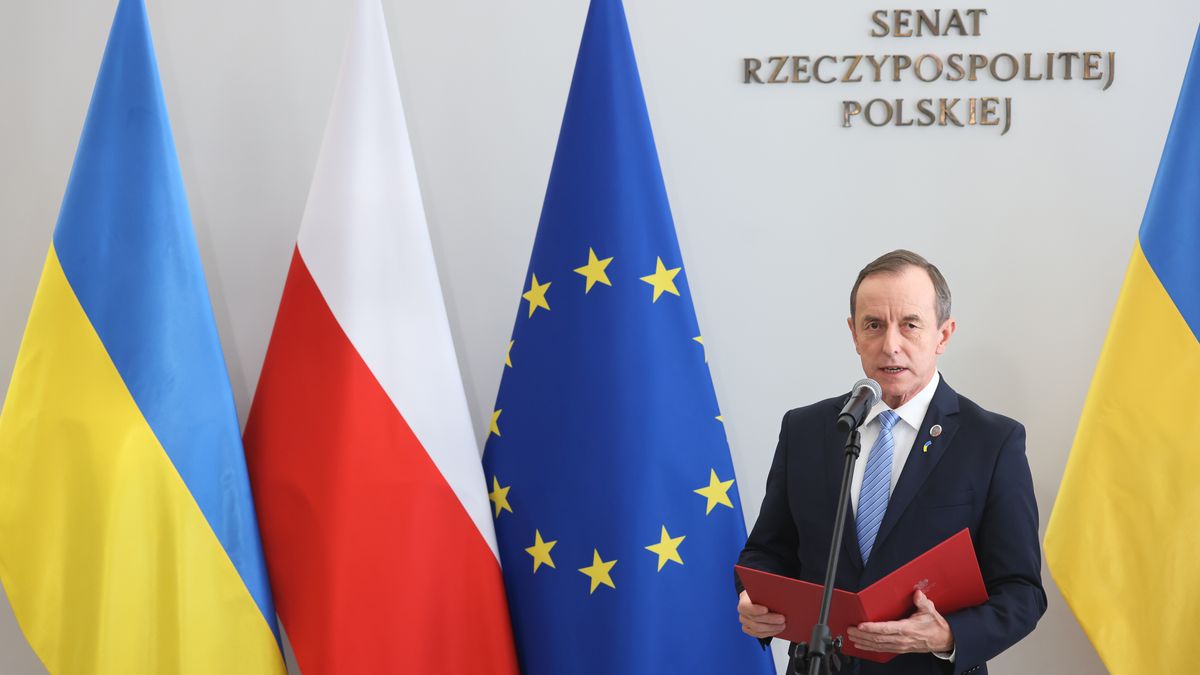 Marszałek Senatu Tomasz Grodzki