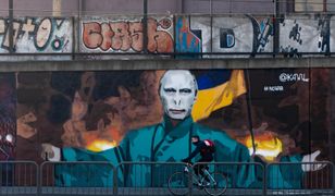 Putin jako "Lord Voldemort". Wymowny mural w Poznaniu