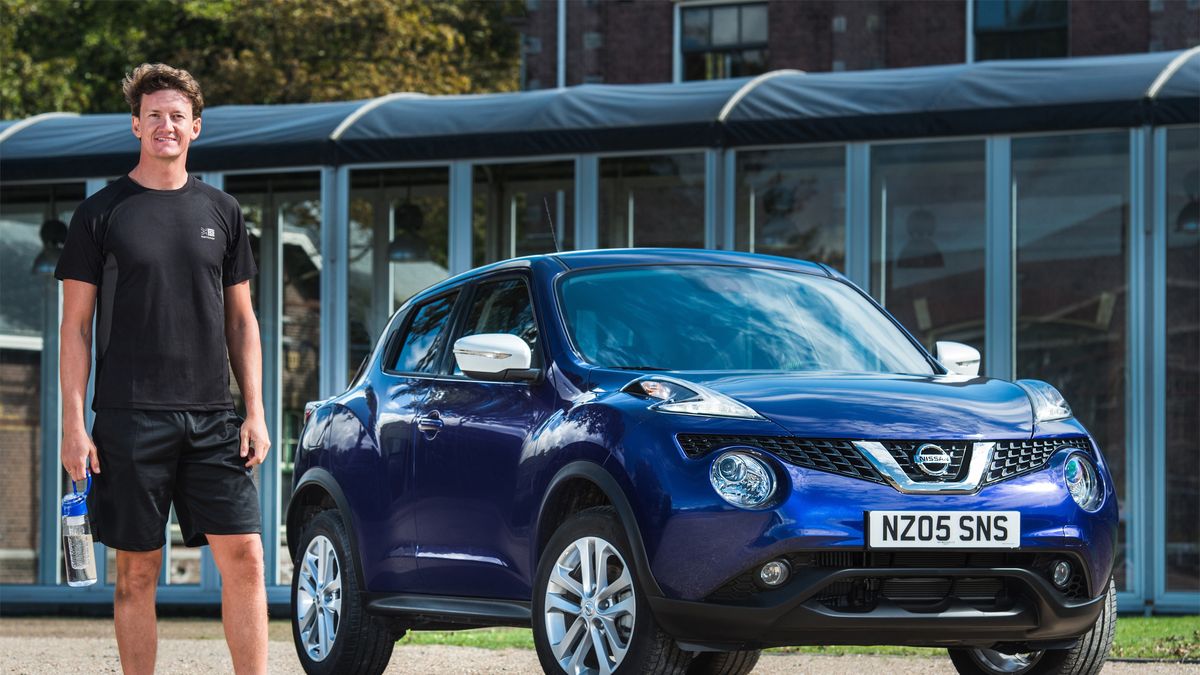 Kierowca NISMO Lucas Ordonez i Nissan Juke