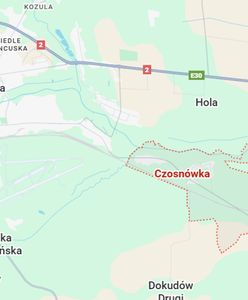 Szczątki w Czosnówce. "Obiekt z oznaczeniami pisanymi cyrylicą"