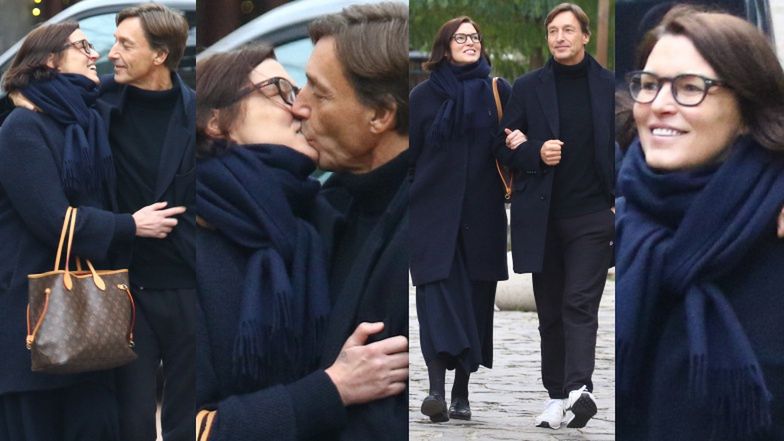 Ilona Felicjańska i Paul Montana całują się w Sopocie