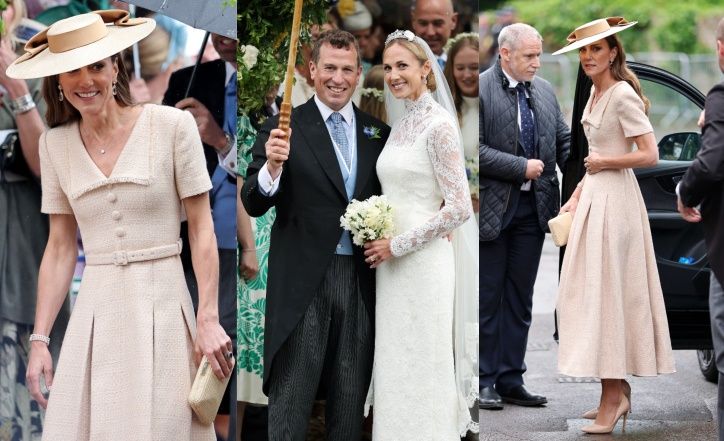 Kate Middleton na ślubie Harriet Sperling i Petera Phillipsa
