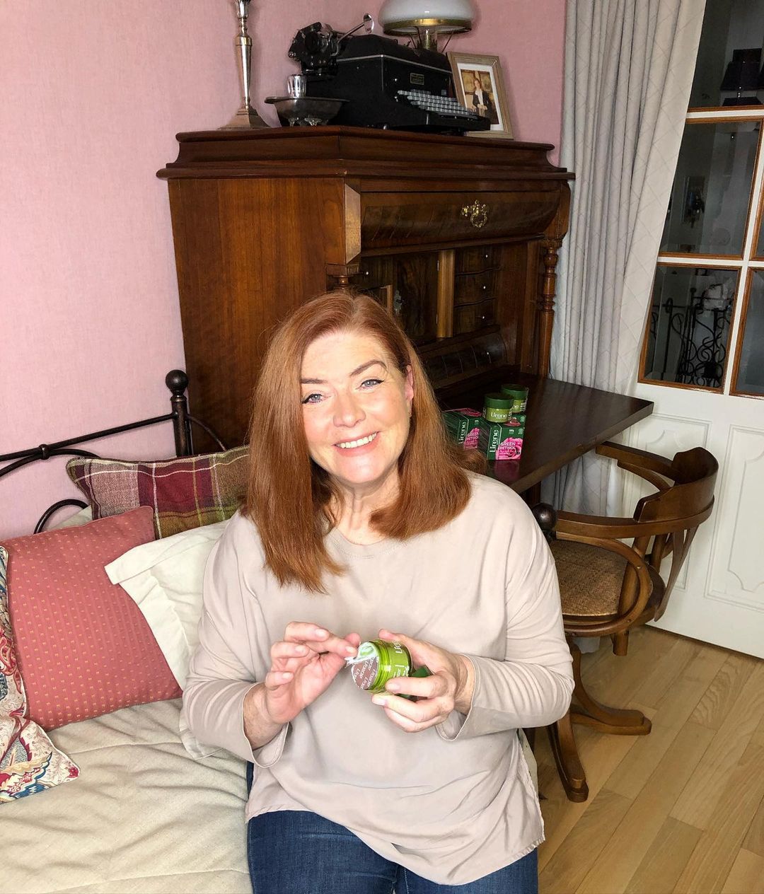 Jak mieszka Katarzyna Dowbor?