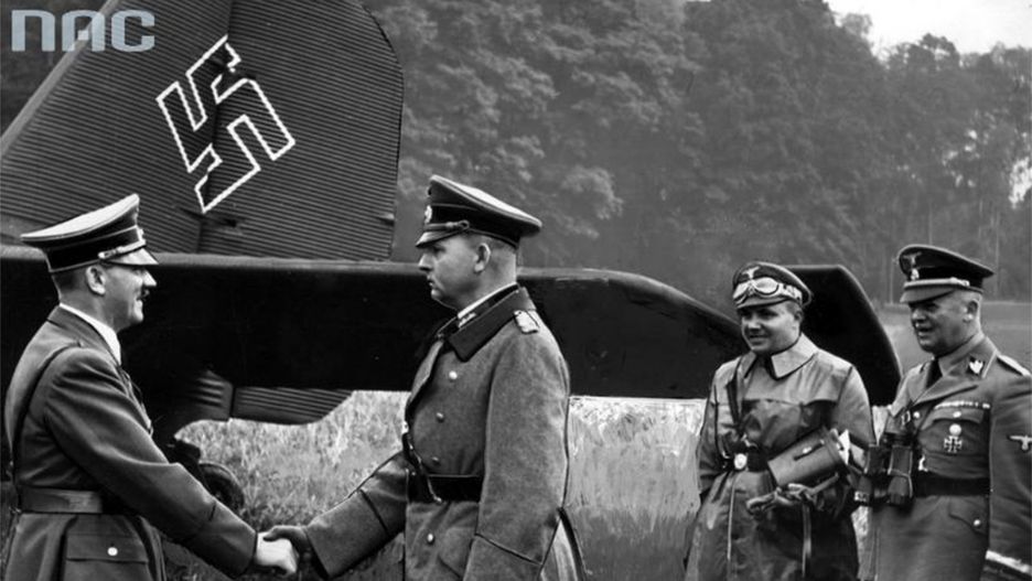 Adolf Hitler i feldmarszałek Wilhelm List, rok 1942