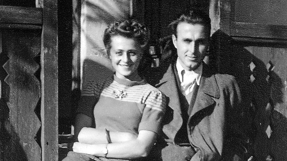 Zofia Rusecka "Zosia" (łączniczka 993/W) oraz dowódca 993/W Stefan Matuszczyk "Porawa"