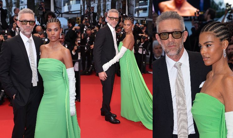 Vincent Cassel i  Tina Kunakey