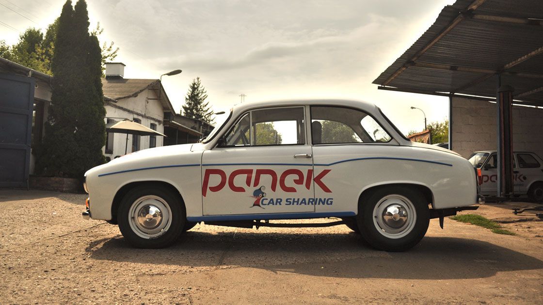 Narazie w ofercie jest polonez, maluch, fiat 125p i syrena.