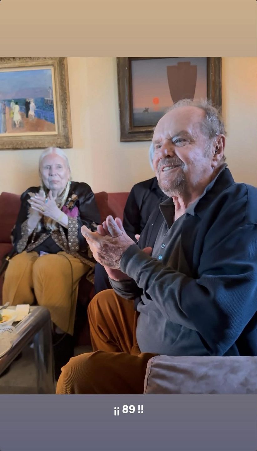 Jack Nicholson i Joni Mitchell