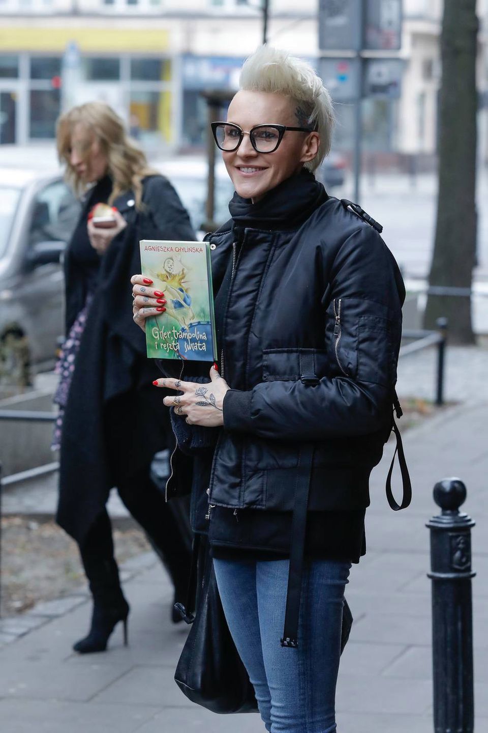 Agnieszka Chylińska przed studiem Dzień Dobry TVN