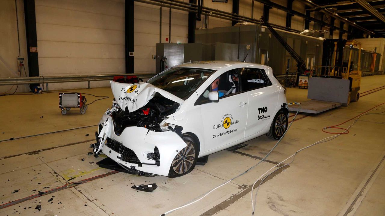 Elektryczne Renault Zoe zdobyło 0 gwiazdek