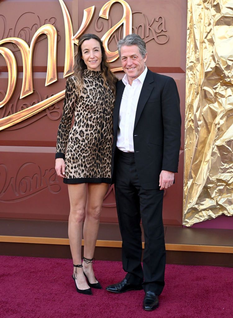 Hugh Grant i Anna Eberstein