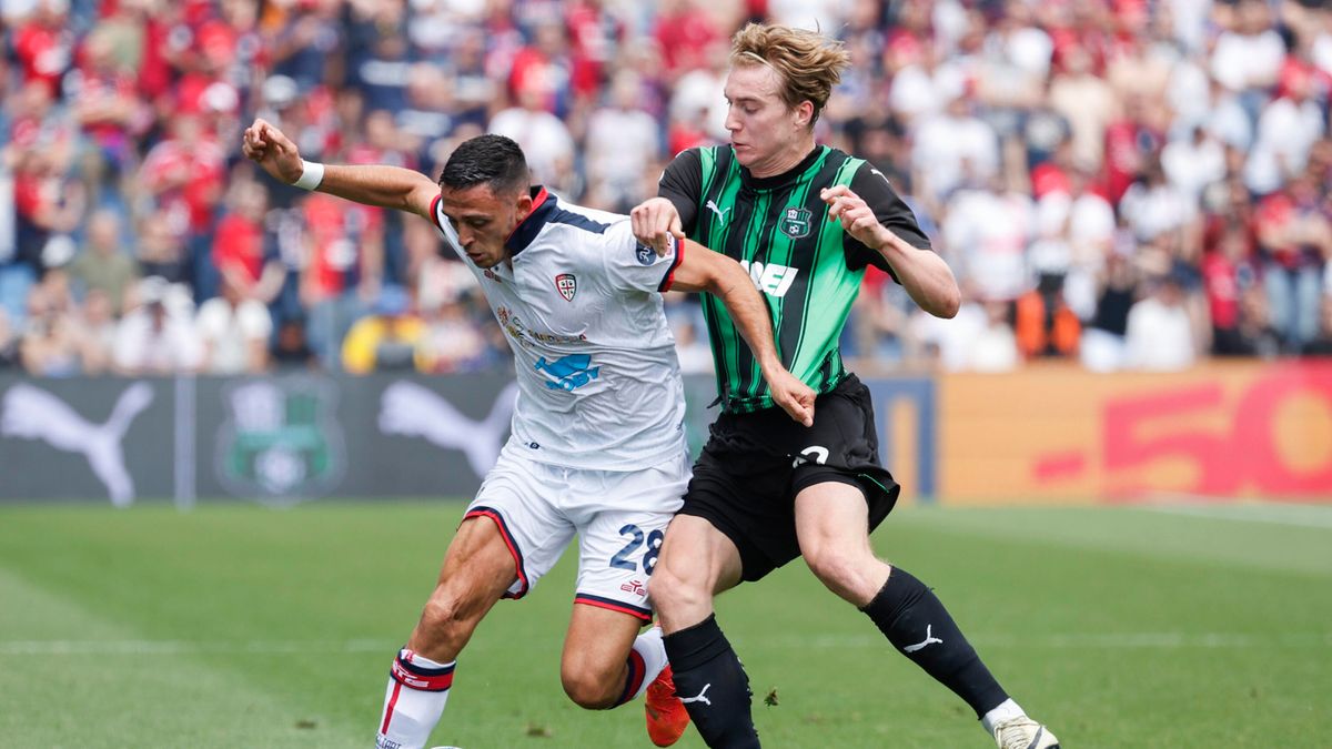 PAP/EPA / Elisabetta Baracchi / Mecz Serie A: US Sassuolo - Cagliari Calcio