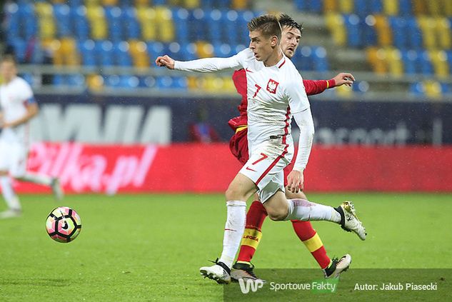 Krzysztof Piątek w barwach reprezentacji młodzieżowej przed dwoma laty