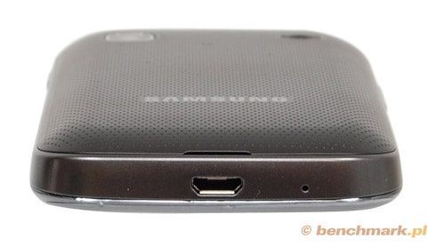 Samsung Galaxy Gio - złącze micro USB