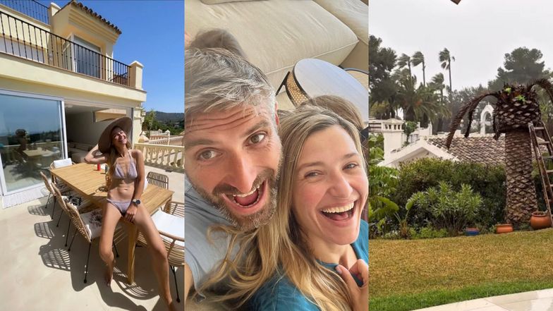 Tak wygląda hiszpański dom Koroniewskiej i Dowbora