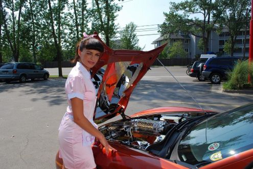 Tak powstawał kalendarz Miss Tuning 2010 - gorąca galeria!