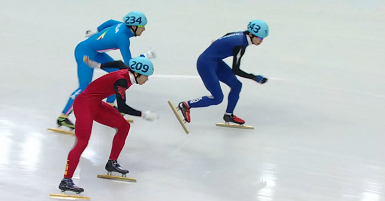 Short track: Pierwsze złoto dla Charlesa Hamelina!