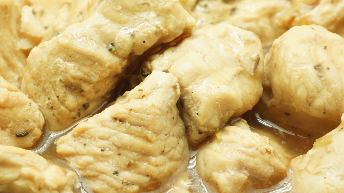 Kurczak smażony w sosie kremowym