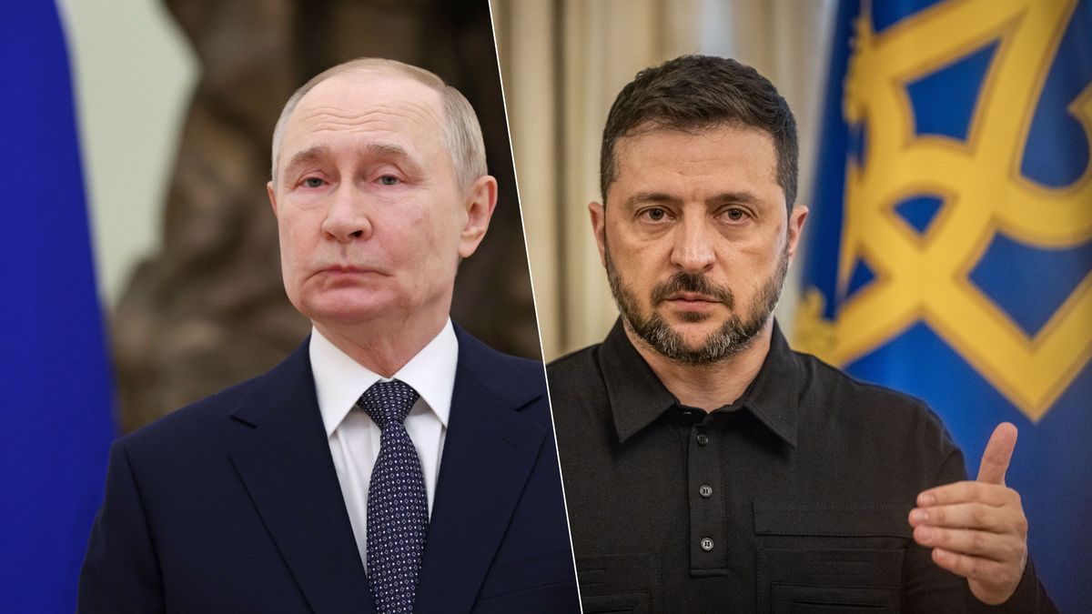 Władimir Putin / Wołodymyr Zełenski 