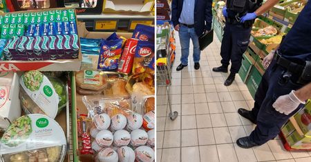 364 sztuki w dwa dni. Klient Biedronki wezwał policję
