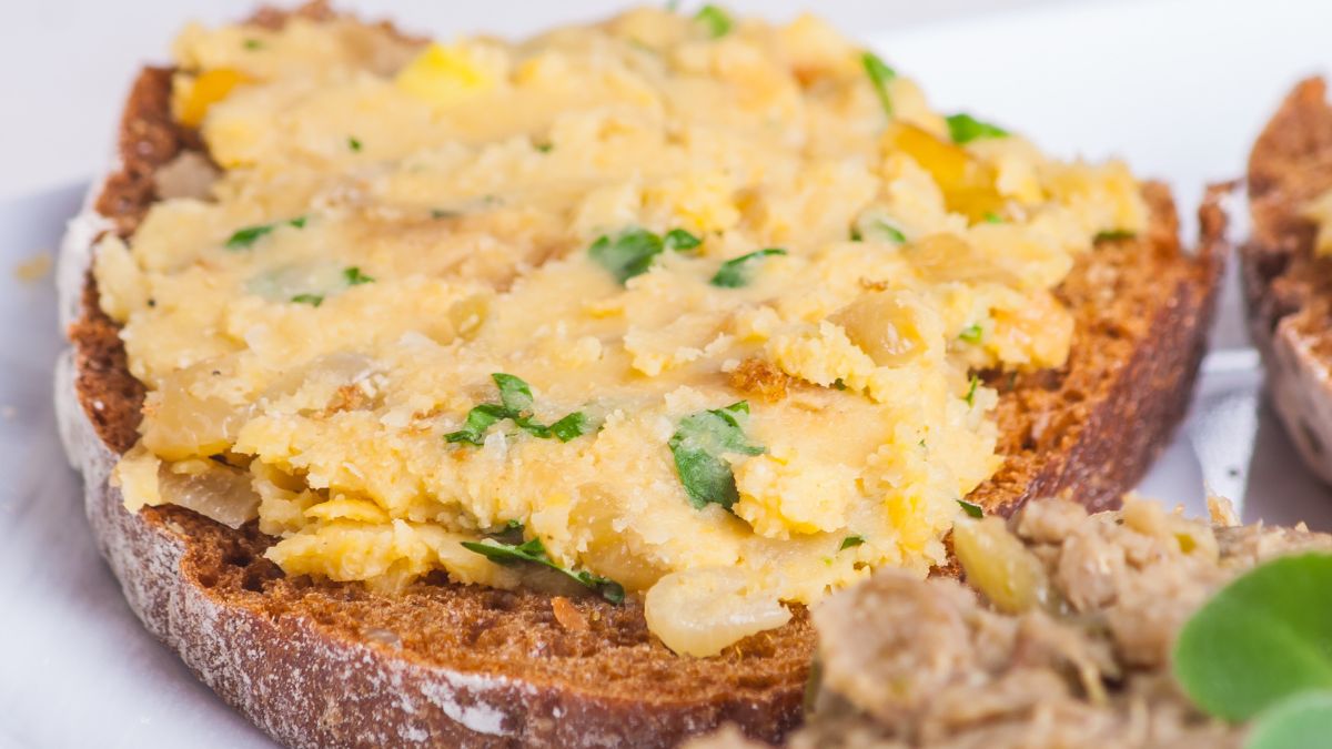 Pyszny smalec z ciecierzycy