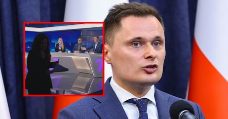 Poseł PiS zakpił ze ślubowania sędziów TK w Sejmie. Prowadząca wyszła