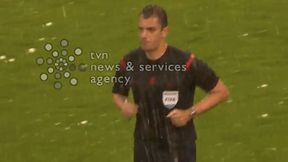 Oberwanie chmury i grad wielkości piłek golfowych. Przerwany mecz uczestnika mundialu