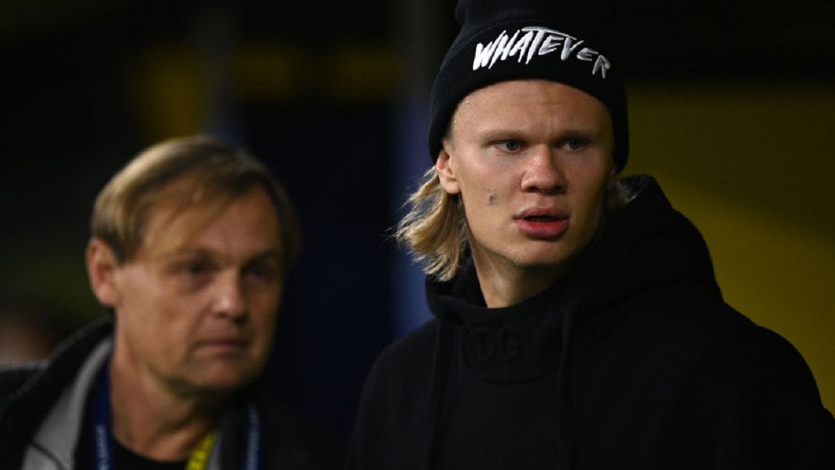 Getty Images / Lukas Schulze - UEFA / Na zdjęciu: Erling Haaland