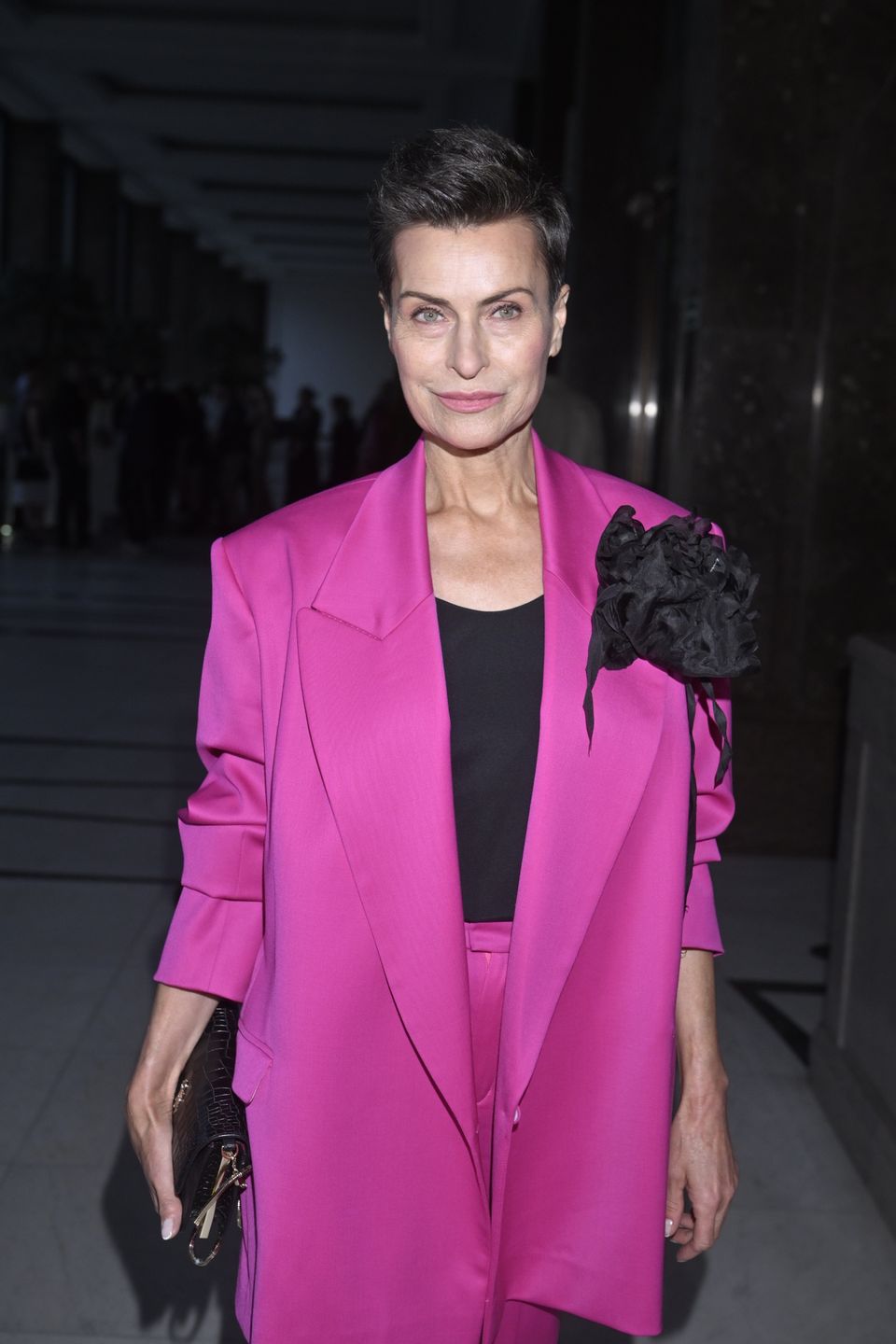 Danuta Stenka na pokazie mody