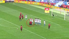 Zaskakujące zachowanie podczas rzutu wolnego w Pucharze Japonii (wideo)