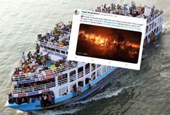 Tragiczny pożar promu w Bangladeszu. Zginęło wiele osób