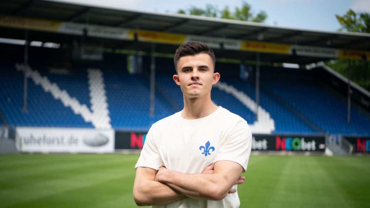 Materiały prasowe / SV Darmstadt / Na zdjęciu: Karol Niemczycki