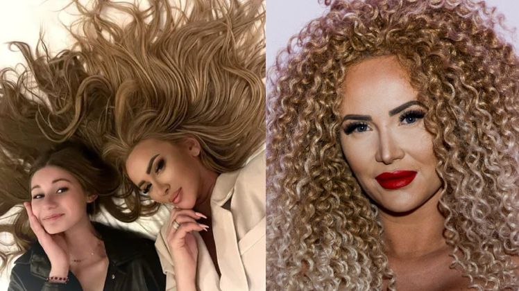 Fani krytykują Izabelę Macudzińską, że pozwala się córce malować