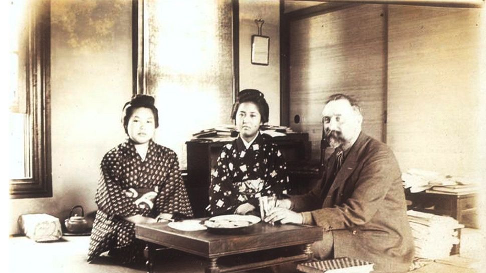 Bronisław Piłsudski podczas pobytu w Japonii