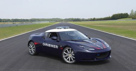 Lotus Evora S w służbie włoskiej policji