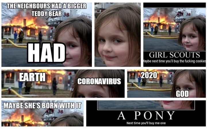 "Disaster Girl" była bohaterką wielu memów.