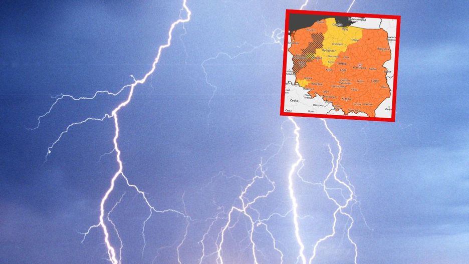 Alerty w całej Polsce. Na zachodzie już grzmi