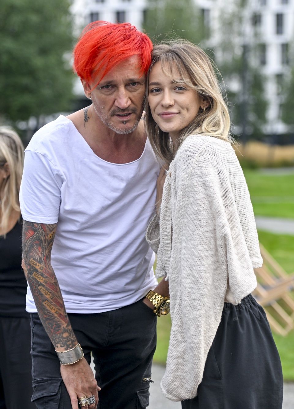 Michał Wiśniewski i Fabienne