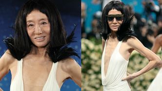 76-letnia Vera Wang z olbrzymim dekoltem i nową fryzurą na MET Gali. Ikona?